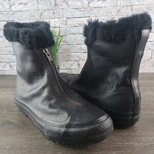 New Converse CTAS Boot Shroud Leather Fur